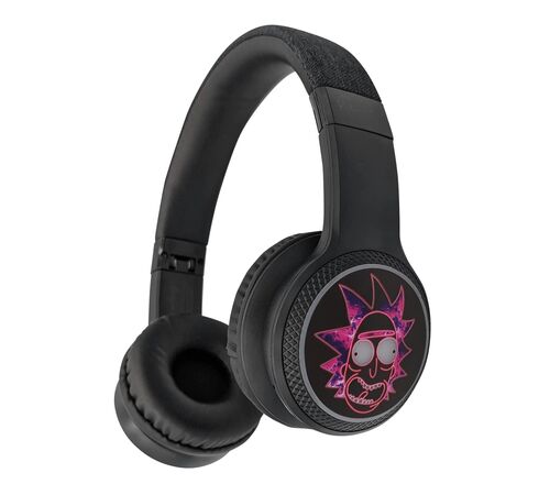 Lazerbuilt Rick & Morty Light-Up Bluetooth Headphones – Ασύρματα Παιδικά Ακουστικά με Μικρόφωνο