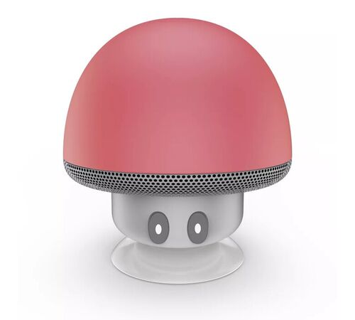 Setty Bluetooth speaker 3W Mushroom Red - Φορητό ηχείο σε σχήμα Μανιτάρι (GSM103310)