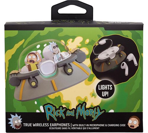 Lazerbuilt Rick & Morty Space Cruiser True Wireless Bluetooth Ακουστικά