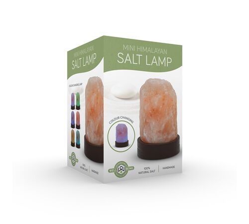 The Source Mini Himalayan Salt Lamp – Μίνι Λάμπα από Αλάτι Ιμαλαΐων για φυσικό ατμοσφαιρικό φωτισμό