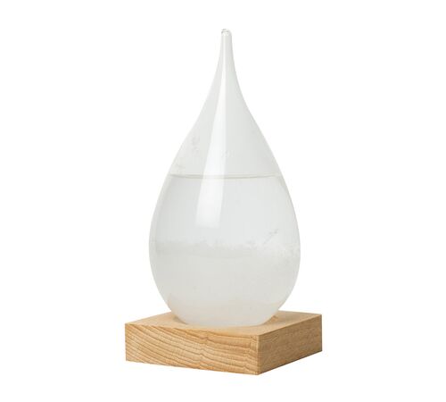 The Source – Storm Glass Teardrop – Συσκευή Καιρού σε Μορφή Σταγόνας με Διακοσμητική Βάση