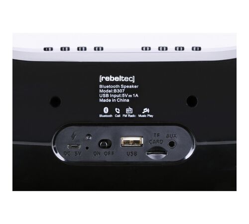 Rebeltec rebeltec Soundbox 320 Bluetooth Speaker (16W RMS) BT FM USB - Φορητό Ηχείο Bluetooth σε Μαύρο χρώμα