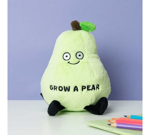 Punchkins Plush Ατρόμητο Λούτρινο Αχλάδι – "Grow a Pear"