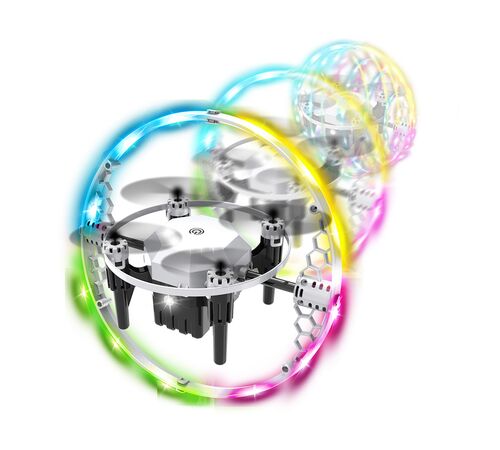 The Source – Rotating Illuminator Drone – Τηλεκατευθυνόμενο Drone με Περιστρεφόμενα Φώτα LED & Εντυπωσιακά Stunts