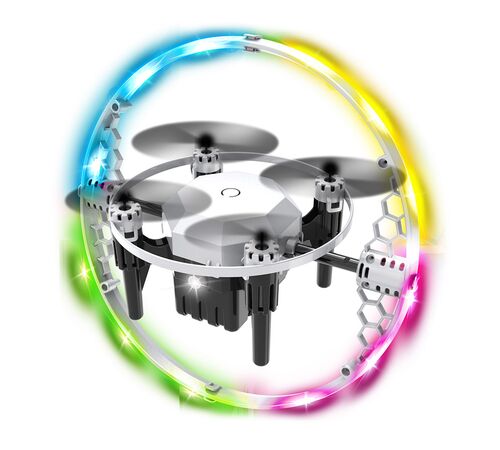 The Source – Rotating Illuminator Drone – Τηλεκατευθυνόμενο Drone με Περιστρεφόμενα Φώτα LED & Εντυπωσιακά Stunts