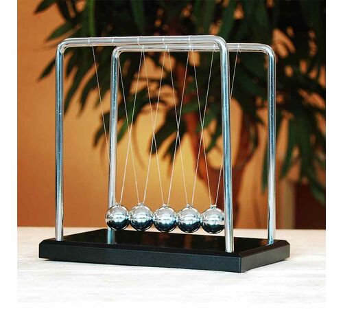 Giant Newton's Cradle - Γιγαντιαίο Εκκρεμές του Νεύτωνα – Κομψό και Εκπαιδευτικό Διακοσμητικό Γραφείου