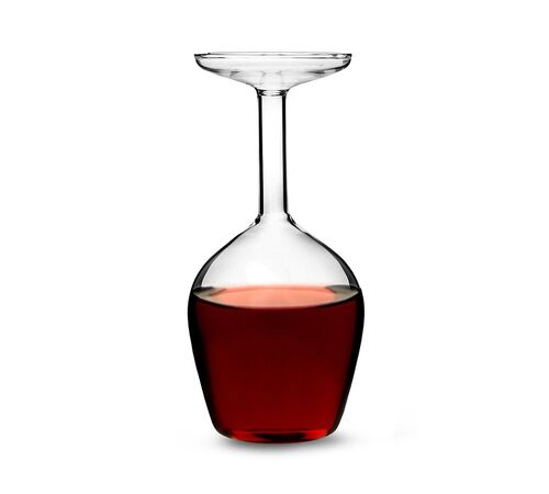 Upside Down Wine Glass - Αναποδογυρισμένο Ποτήρι Κρασιού – Μοναδικό και Διασκεδαστικό!