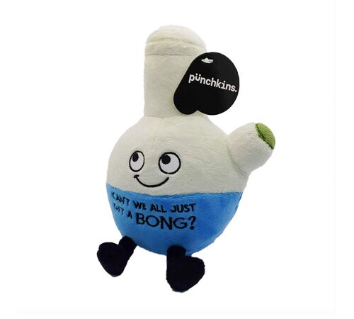 Punchkins Plush Χιουμοριστικό Λούτρινο Μπόνγκ – "Can't We All Just Get A Bong?"