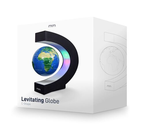 MM - Levitating Globe - C-shaped - Αιωρούμενη Υδρόγειος Σφαίρα σε Σχήμα "C"