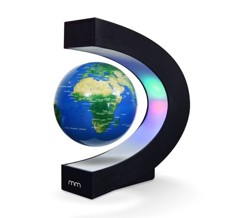 MM - Levitating Globe - C-shaped - Αιωρούμενη Υδρόγειος Σφαίρα σε Σχήμα "C"