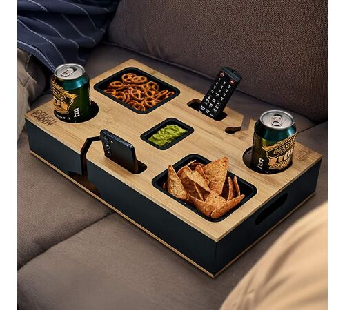 Couch Caddy – Δίσκος Sofa Snacker Οργάνωσε τον καναπέ σου με στυλ