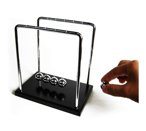 Giant Newton's Cradle - Γιγαντιαίο Εκκρεμές του Νεύτωνα – Κομψό και Εκπαιδευτικό Διακοσμητικό Γραφείου