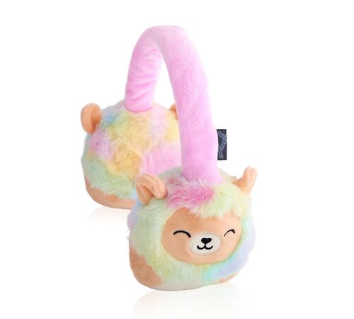 Lazerbuilt Squishmallows Leonard the Lion – Λούτρινα Ασύρματα Παιδικά Ακουστικά με Μικρόφωνο