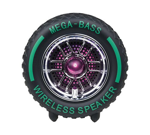 The Source – Wireless Tyre Speaker Bluetooth Ηχείο με Subwoofer 15W & Εφέ Κινητήρα
