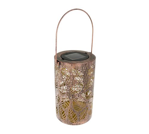 Forever Light Solar LED lamp Moroccan leaves SUNARI FLS-210 - Φωτιστικό LED Εξωτερικού Χώρου σε καφέ χρώμα