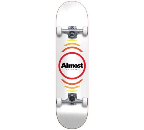 ALMOST Reflex FP Complete Skateboard 7.625'' - Λευκό