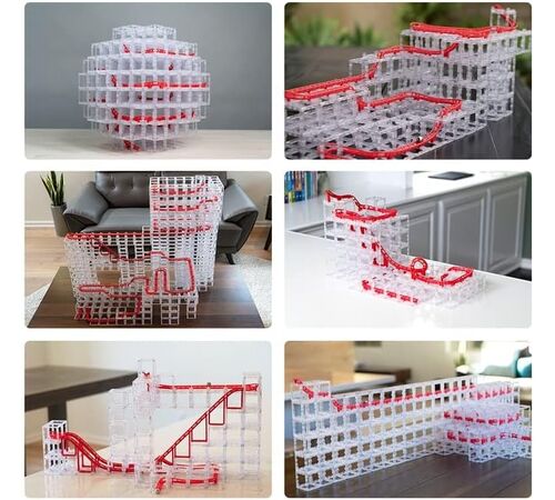 MagnetCubes CoasterCubes AdvancedPack by DesignNest – Αρθρωτό μαγνητικό Παιχνίδι για παιδιά 6 ετών και άνω (DH0241/COSTCB)