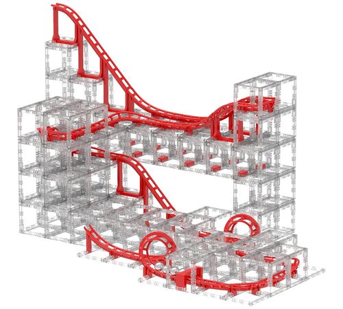 MagnetCubes CoasterCubes AdvancedPack by DesignNest – Αρθρωτό μαγνητικό Παιχνίδι για παιδιά 6 ετών και άνω (DH0241/COSTCB)