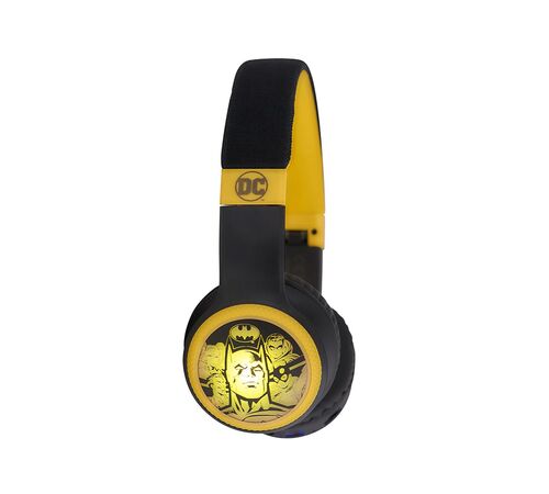 Lazerbuilt Batman Logo Light-Up Bluetooth Headphones – Ασύρματα Παιδικά Ακουστικά με Μικρόφωνο