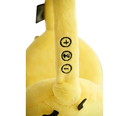 Lazerbuilt Squishmallows Sunny The Bee – Λούτρινα Ασύρματα Παιδικά Ακουστικά με Μικρόφωνο