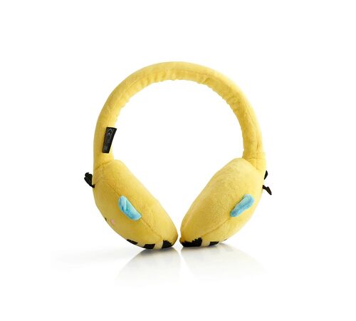 Lazerbuilt Squishmallows Sunny The Bee – Λούτρινα Ασύρματα Παιδικά Ακουστικά με Μικρόφωνο