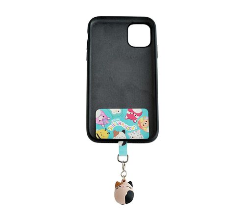 Lazerbuilt Squishmallows Cam the Cat Mobile Charm – Universal Μπρελόκ Κινητού με Pad Σύνδεσης