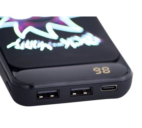 Lazerbuilt Rick & Morty Power Bank 10.000mAh με LED Φωτισμό-2