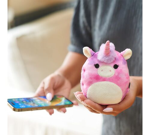 Lazerbuilt Squishmallows Lola the Unicorn – Plush Speaker Bluetooth Ηχείο με Λούτρινη Υφή