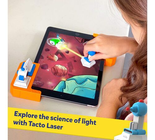 Plugo Tacto Laser by PlayShifu Σύστημα παιδικού παιχνιδιού που μετατρέπει το tablet σας σε Διαδραστικό Επιτραπέζιο Παιχνίδι