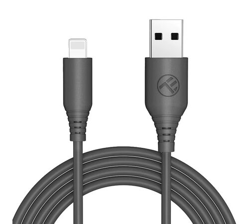 Καλώδιο φόρτισης και δεδομένων Tellur USB-A σε Lightning – 1 μέτρο σε μαύρο χρώμα