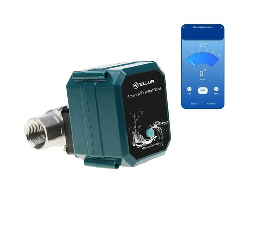 Tellur Smart WiFi Water Valve- Έξυπνη Βαλβίδα Νερού WiFi