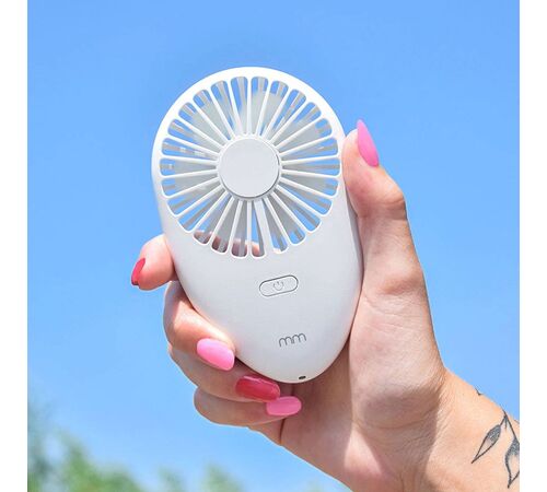 Portable Hand Fan – Φορητός Ανεμιστήρας Χειρός με LED Φωτισμό