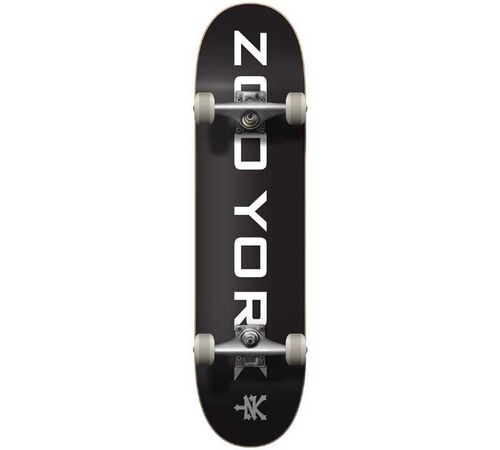 ZOO YORK OG 95 Logo Block Complete Skateboard 8'' - Μαύρο/Λευκό