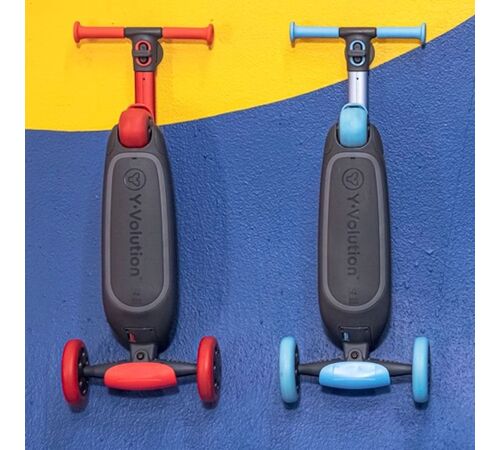 YVOLUTION YGlider NUA 3ροδο Πατίνι - Ροζ