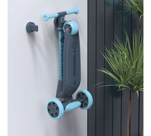 YVOLUTION YGlider NUA 3ροδο Πατίνι -  Μπλε