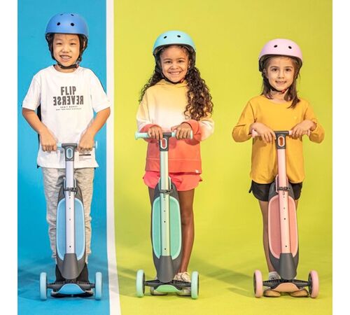 YVOLUTION YGlider NUA 3ροδο Πατίνι -  Μπλε