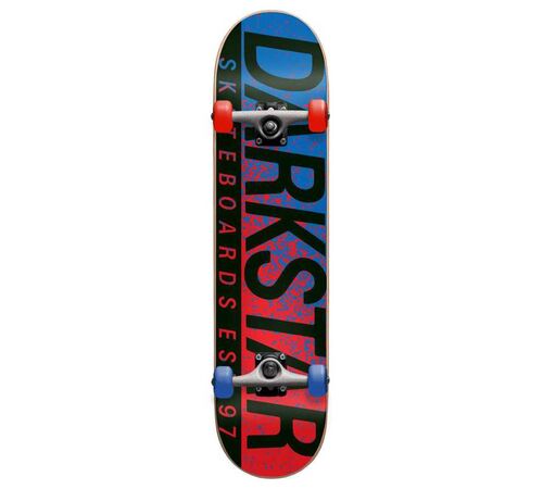 DARKSTAR Wordmark FP Complete Skateboard 8'' - Red/Blue