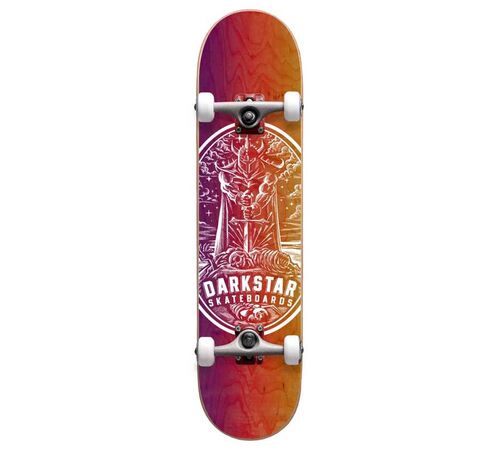 DARKSTAR Warrior Yth FP Premium Complete Skateboard 7.375'' - Multi