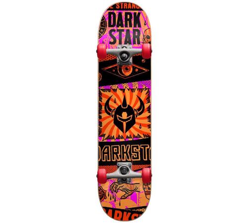 DARKSTAR Collapse FP W/Stocing Complete Skateboard 7.875'' - Orange
