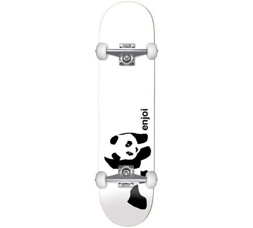 ENJOI Whitey Panda FP Complete Skateboard 7.75'' - Λευκό