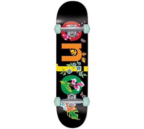 ENJOI Flowers Resin PremiumComplete Skateboard 8'' - Μαύρο