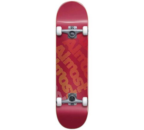 ALMOST Light Bright FP Complete Skateboard 7.75'' - Κόκκινο