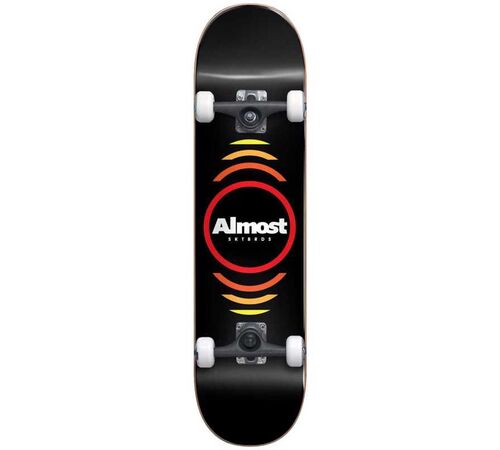 ALMOST Reflex Yth FP Soft Wheels Complete Skateboard 7'' - Μαύρο