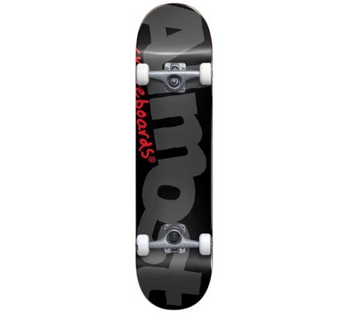 ALMOST Logo Land FP Complete Skateboard8 125'' - Μαύρο