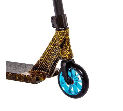 Crisp Ultima Πατίνι - T Gold &amp; Blue Cracking/Black