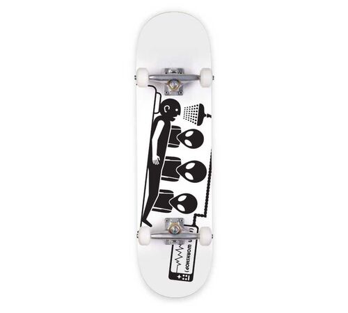 ALIEN WORKSHOP Abduction Complete Skateboard 7.75'' - Λευκό