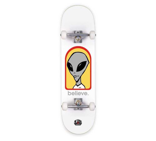 ALIEN WORKSHOP Believe Complete Skateboard 8'' - Λευκό