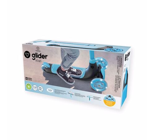 YVOLUTION YGlider KIWI 3ροδο Πατίνι  - Μπλε