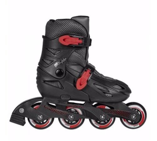 PLAYLIFE Riddler Black Cherry Αυξομειούμενα Πατίνια Χρώμα (Μαύρο), Μέγεθος (39-42)