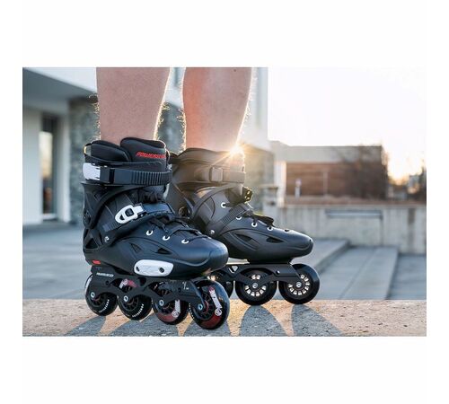 POWERSLIDE  Imperial One 80 Black Crimson Πατίνια Χρώμα (Μαύρο), Μέγεθος (35-36)